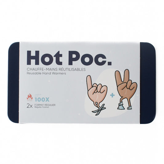 Hot Poc Chauffe-Mains Réutilisables 2 Format Régulier