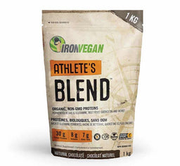 Athlete's blend organic protein - Natural chocolate