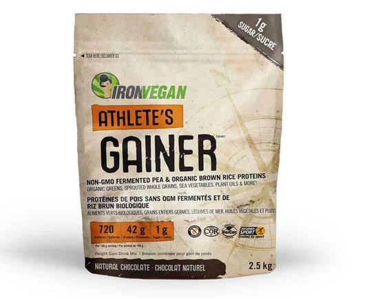 Protéines Athlete's Gainer Chocolat||Athlete's Gainer protein - Natural chocolate
