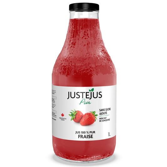 Jus De Fraise Pur À 100 %||100% Pure Strawberry Juice