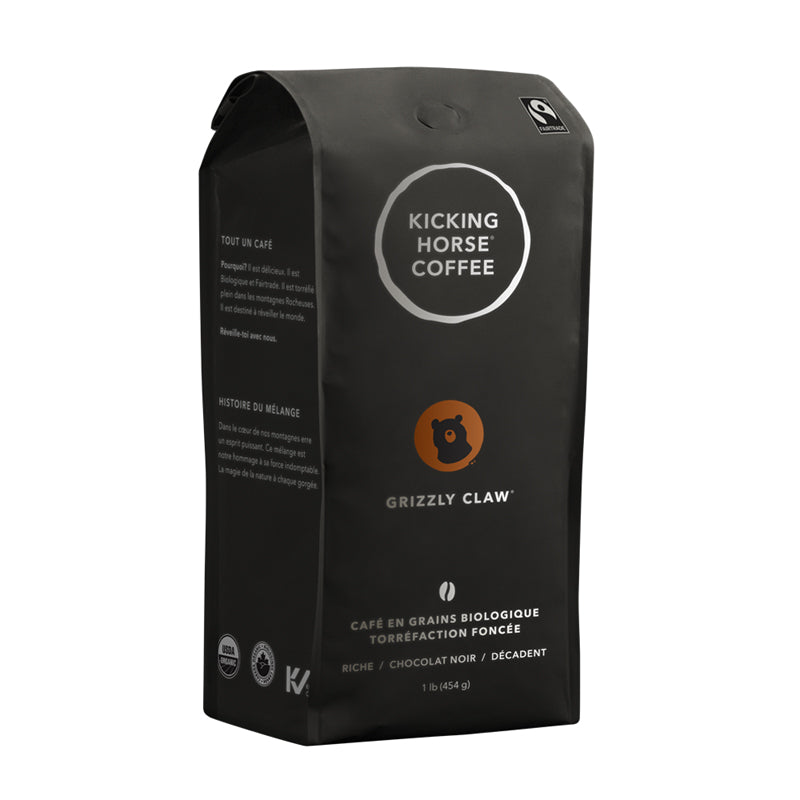 Whole Bean Coffee - Grizzly Claw - Organic