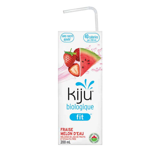 Jus de fraise melon d'eau||Juice - 60% less sugar - Strawberry Watermelon - Organic