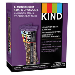 Kind bars - Almond mocha & Dark chocolate 12 x 40G