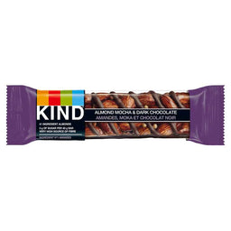 Amandes, moka et chocolat noir||Kind bars - Almond mocha & Dark chocolate