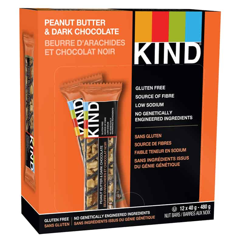 Kind bars - Penaut butter & dark chocolate 12 x 40G