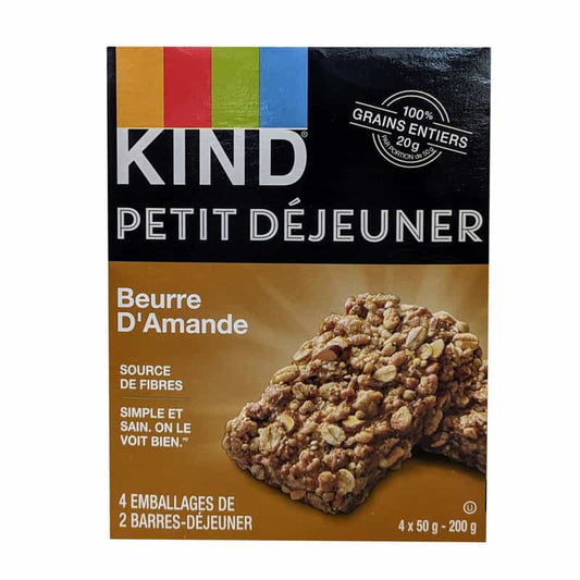 Beurre D’Amande - Petit déjeuner||Kind breakfast bars - Almond butter