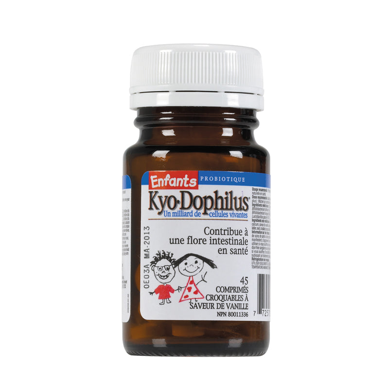 Kyolic enfants kyo dophilus probiotique 1 milliard vanille