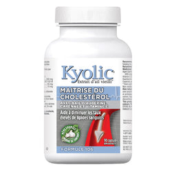 Kyolic extrait d'ail vieilli maitrise cholestérol formule 106