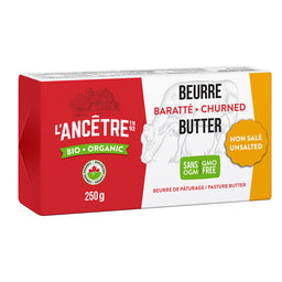 Beurre De Pâturage Baratté Non-Salé||Pasture Butter Churned Unsalted