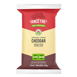 Cheddar extra fort Bio||Cheddar cheese - Extra old - Organic