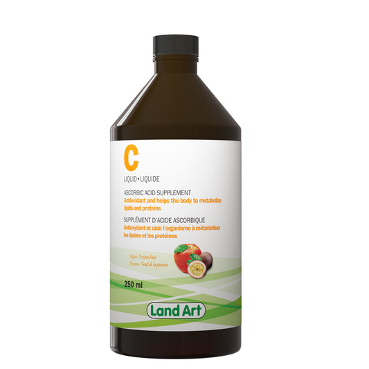 Land Art c liquide antioxydant et aide l'organisme à métaboliser les lipides et les protéines saveur fruit de la passion 250 ml
