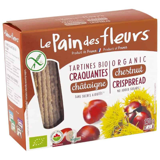 Tartines Craquantes Bio à la Châtaigne||Crispbread - Chestnut - Organic