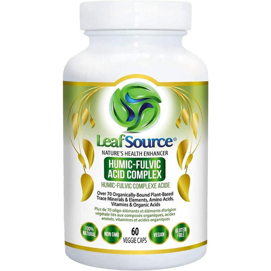 LeafSource Complexe D'Acide Humique-Fulvique 100% Naturel Végane Sans gluten