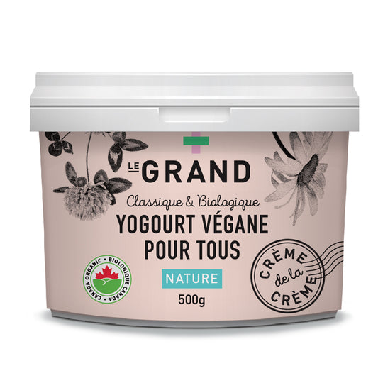 Yogourt Végane Pour Tous Nature||Vegan Yogourt For All Nature