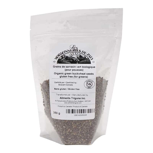 Grains de Sarrasin Vert Biologiques (pour pousses)||Green buckwheat seeds Gluten free