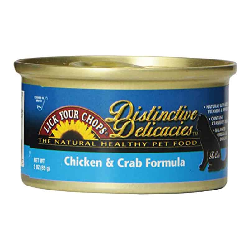 Formule au poulet et au crabe
