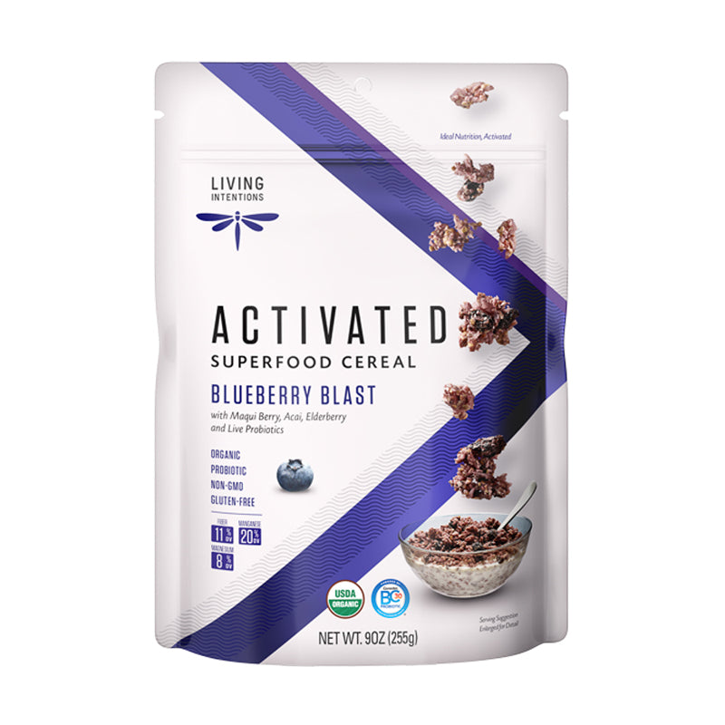 Activated superfood cereal - Blueberry blast
