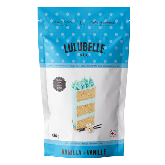 Lulubelle Mélange à gâteau à la vanille sans gluten Cake mix - Vanilla Gluten free