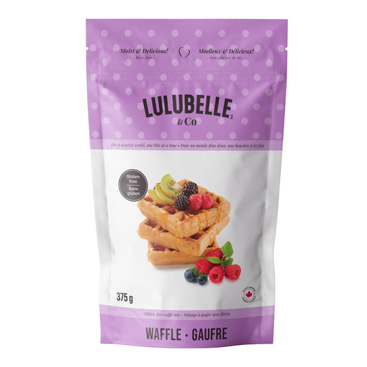 Lulubelle and Co mélange gaufre sans gluten 