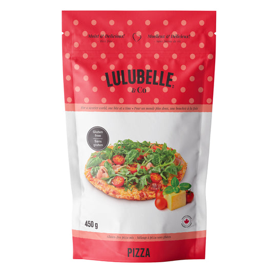 Lulubelle and Co mélange pizza sans gluten