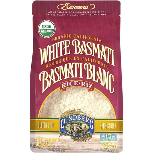 Riz Basmati Blanc Bio||California White Basmati Rice - Organic
