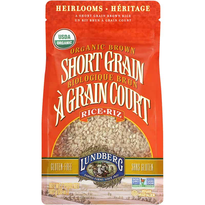 Brown Short Grain Rice - Organic