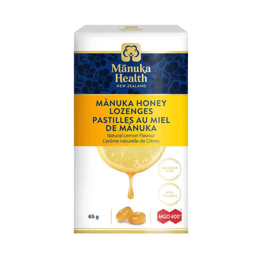 Pastilles au Miel de Manuka Arôme de Citron||Manuka honey lozenges MGO400+ - Lemon
