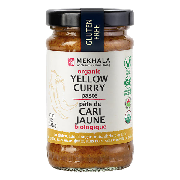 Pâte de curry jaune (vegan, facile) - L'Herboriste, cuisine végétale