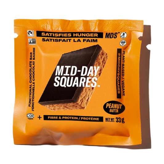 Mid-Day Squares - Beurre D'Arachide||Mid-Day Squares - Peanut Butta