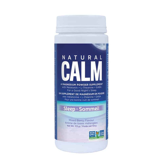 Natural Calm supplément magnésium poudre sommeil