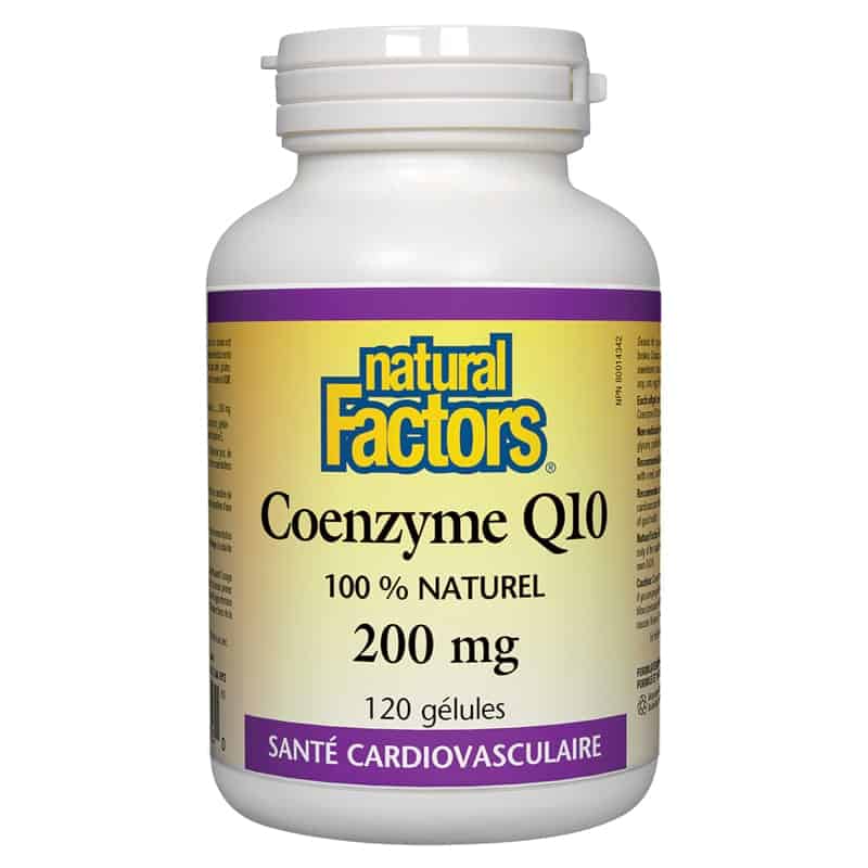 Natural factors coenzyme q10 200 mg