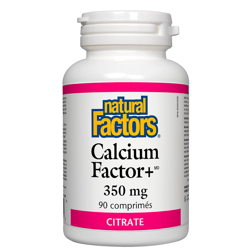 Natural factors calcium factor plus 350 mg