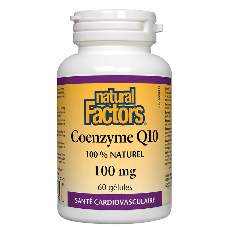 Natural factors coenzyme q10 100 mg