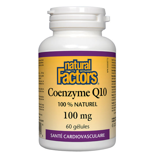 Natural factors coenzyme q10 100 mg