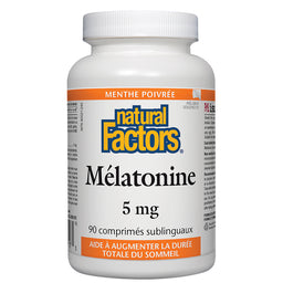 Mélatonine 5 mg Menthe Poivrée||Melatonin 5 mg Peppermint