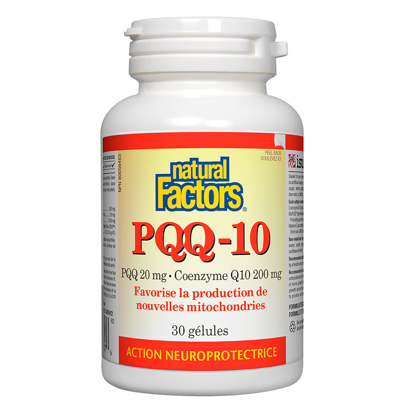 Natural factors pqq 10 pqq 20 mg coenzyme q10 200 mg