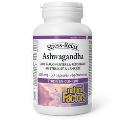 Natural factors stress relax ashwagandha 600 mg
