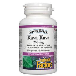 Natural factors stress relax kava kava 250 mg