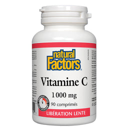 Natural factors vitamine c 1000 mg libération lente 
