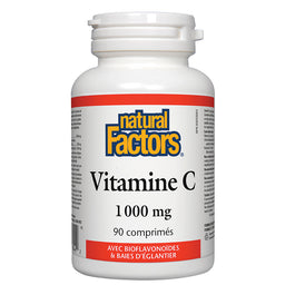 Vitamine C 1 000 mg Avec Bioflavonoïdes & Baies D'Églantier||Vitamin C 1000mg With Bioflavonoids & Rose Hips
