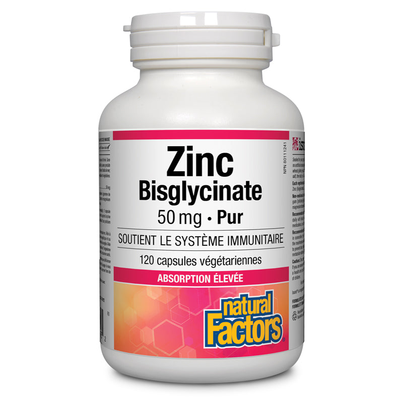 Bisglycinate De Zinc 50 mg Pur