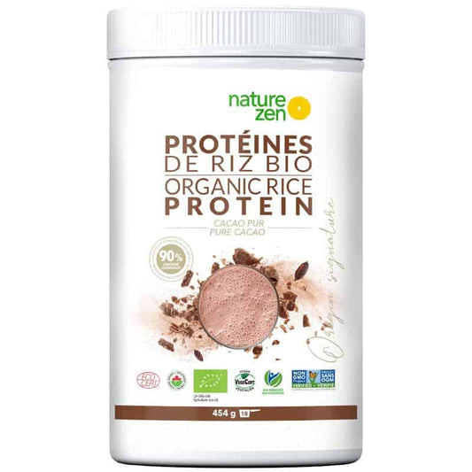 Protéines de riz bio Cacao Pur||Rice protein - Pure caco