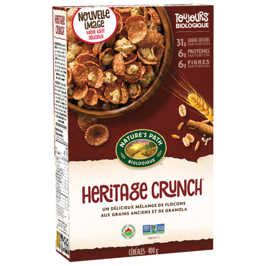 Céréales Heritage Crunch Bio||Heritage Crunch Organic Cereal