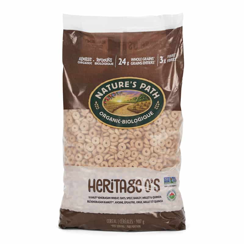 Heritage O's Organic Cereals