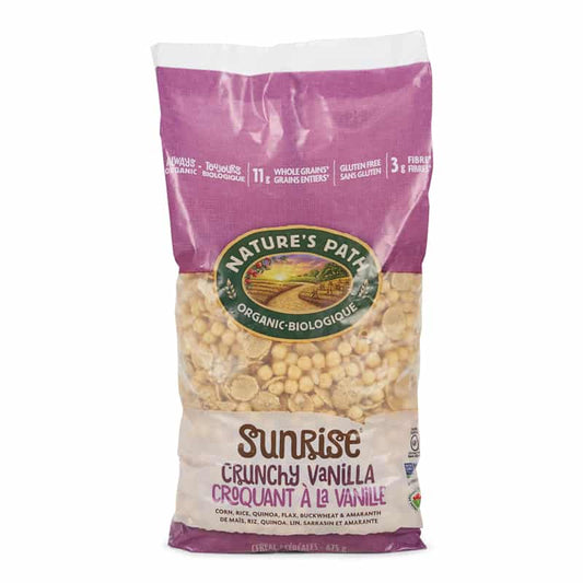 Céréales Sunrise Croquant à la Vanille||Sunrise Vanilla Crunch Organic Cereals