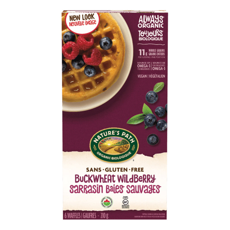 Buckwheat Wildberry Waffles Gluten Free