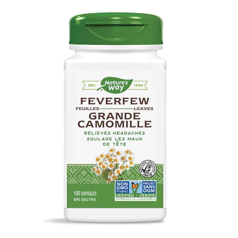 Grande Camomille 250 mg||Feverfew 250 mg