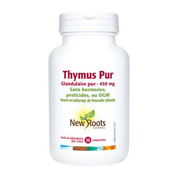 thymus pur glandulaire sans hormones sans pesticides sans OGM