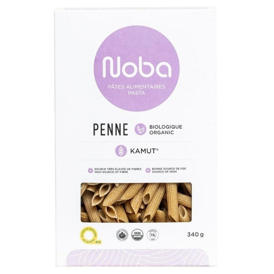 Noba Penne Kamut Biologique Aliment préparé au Québec Source de fibre