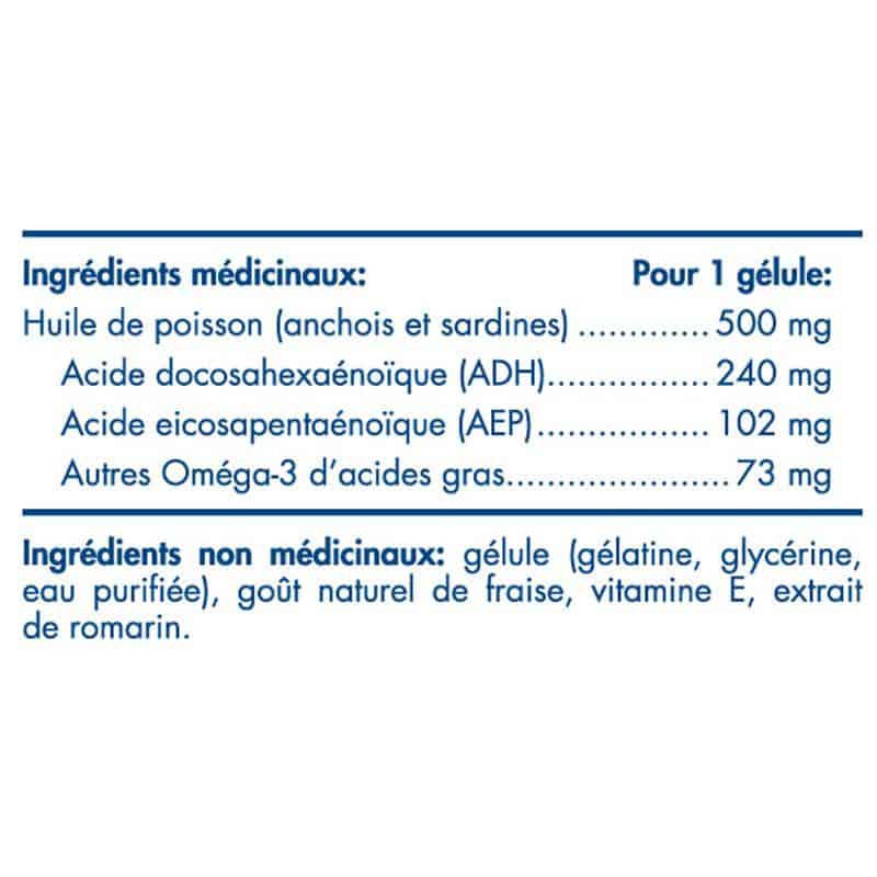 DHA 500 mg Fraise